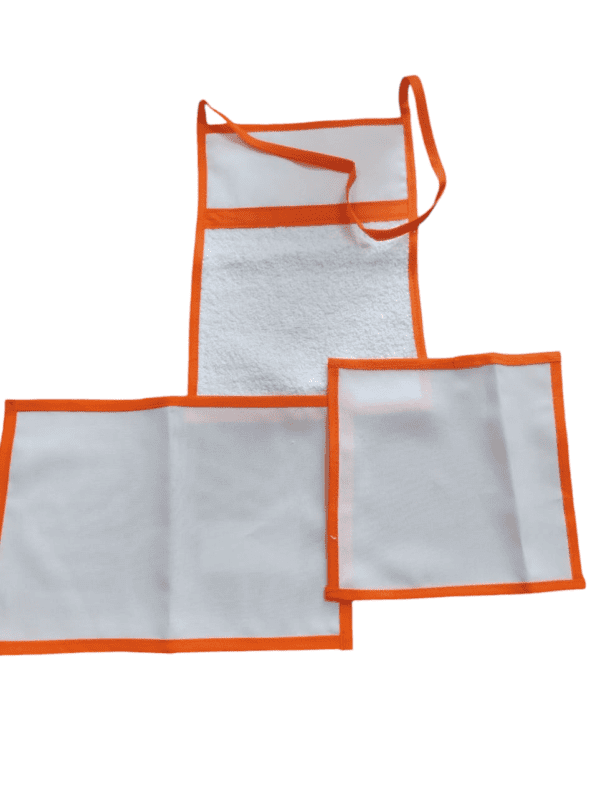 set de jardin escolar color naranja para personalizar