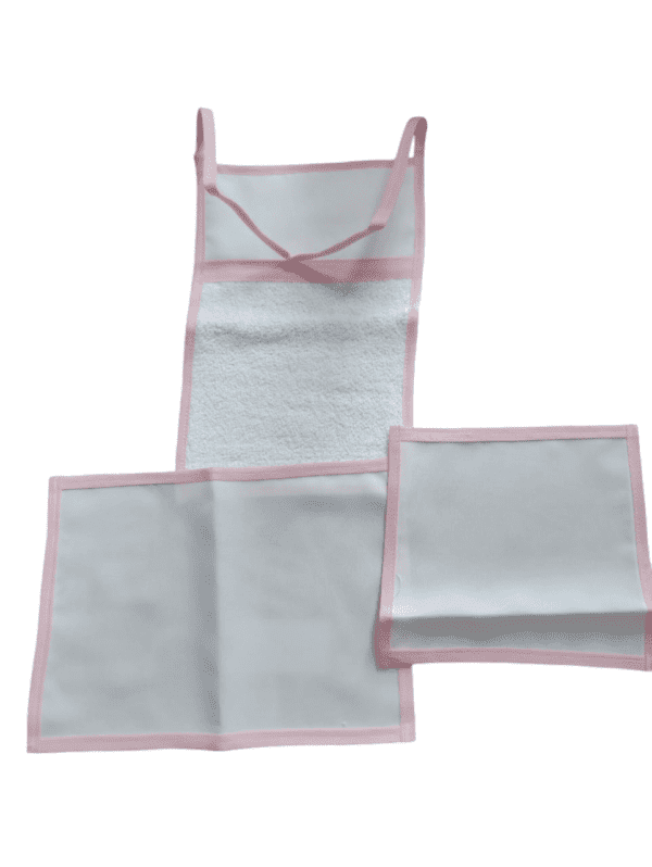 set de jardin escolar color rosa para personalizar