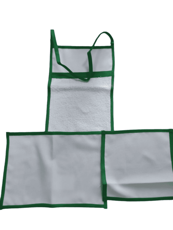 set de jardin escolar color verde para personalizar