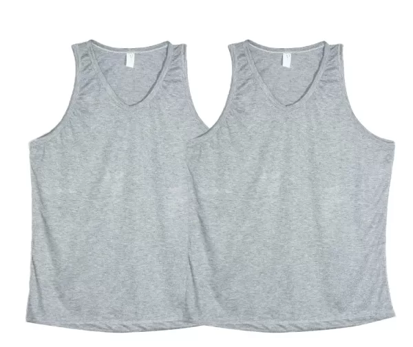 musculosa personalizable hombre gris