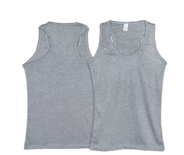 Musculosa Dama Polyester Deportiva Lisa Melange – Talles 1 al 4 / Spun