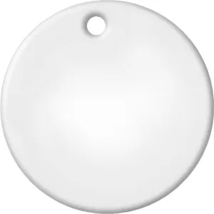 Llavero Redondo Sublimable de Plástico Polímero | Personalización Única